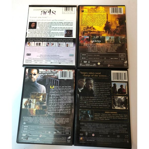 Wesley Snipes DVD Movies Lot of 4 - Picture 6 of 12